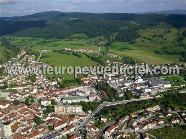 Photo aérienne de Pontarlier