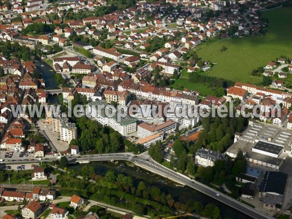 Photo aérienne de Pontarlier