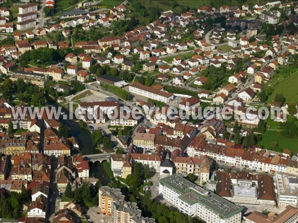 Photo aérienne de Pontarlier