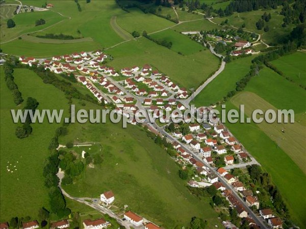 Photo aérienne de Pontarlier