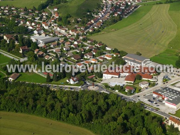 Photo aérienne de Pontarlier