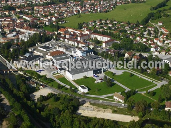 Photo aérienne de Pontarlier