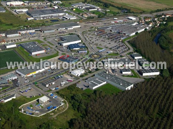 Photo aérienne de Lunville