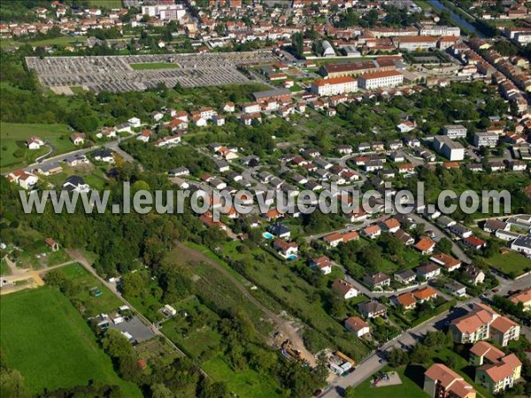 Photo aérienne de Lunville