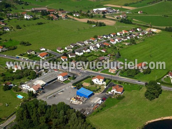 Photo aérienne de Azerailles