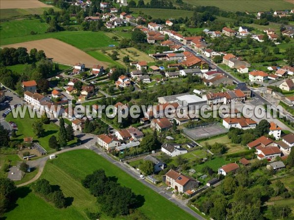 Photo aérienne de Azerailles