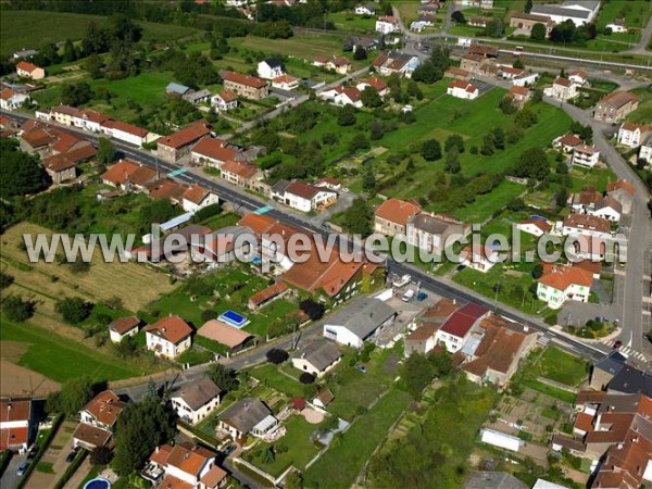 Photo aérienne de Azerailles