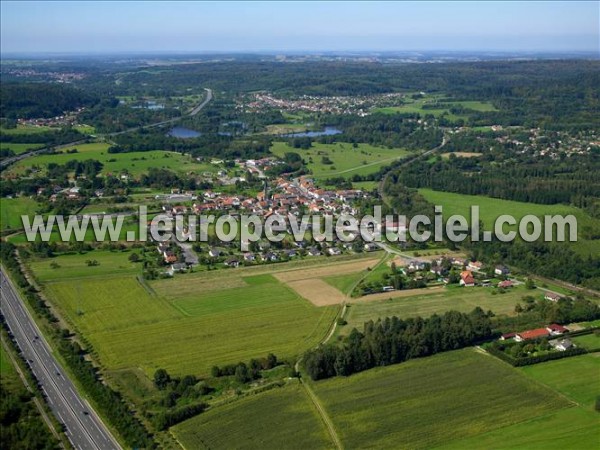 Photo aérienne de Thiaville-sur-Meurthe