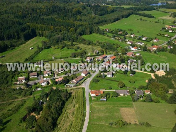 Photo aérienne de Thiaville-sur-Meurthe