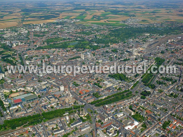 Photo aérienne de Amiens