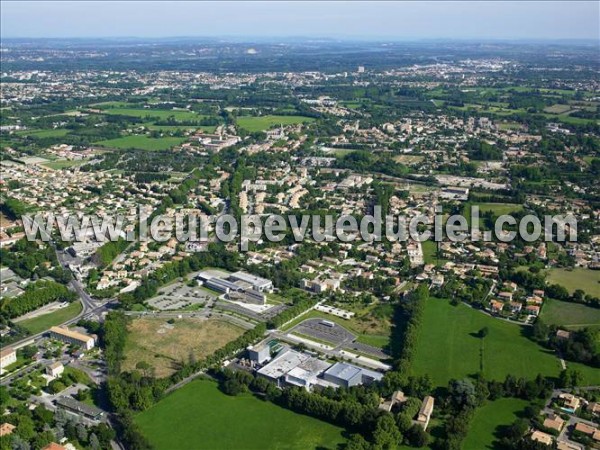 Photo aérienne de Avignon