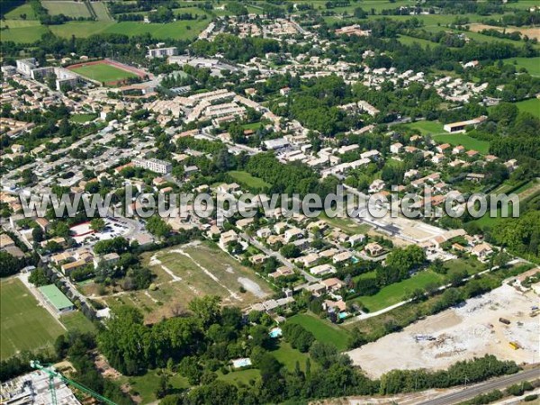 Photo aérienne de Avignon