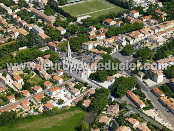 Photo aérienne de Avignon