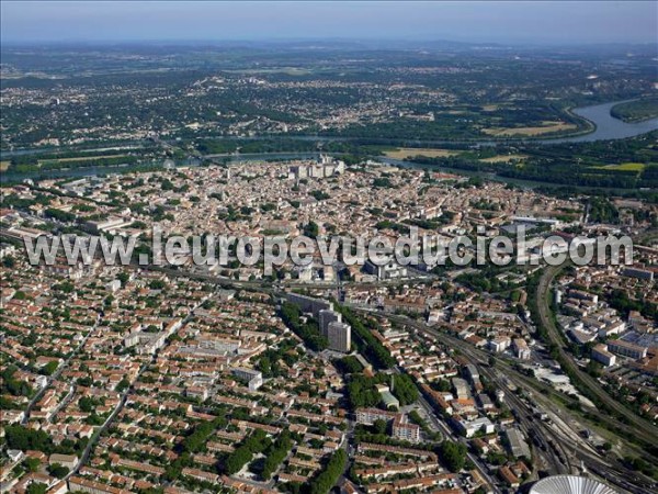 Photo aérienne de Avignon