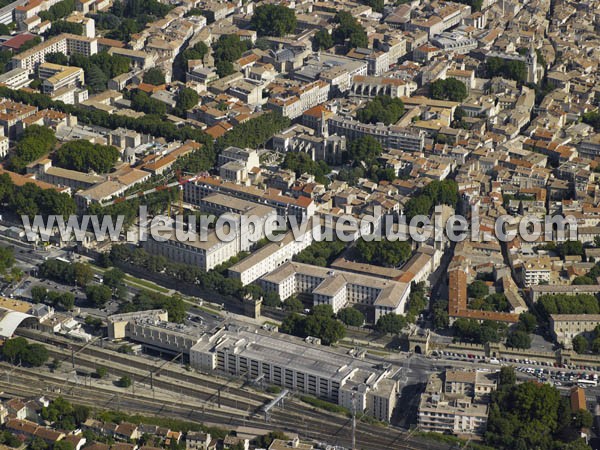 Photo aérienne de Avignon