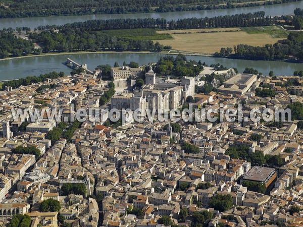 Photo aérienne de Avignon