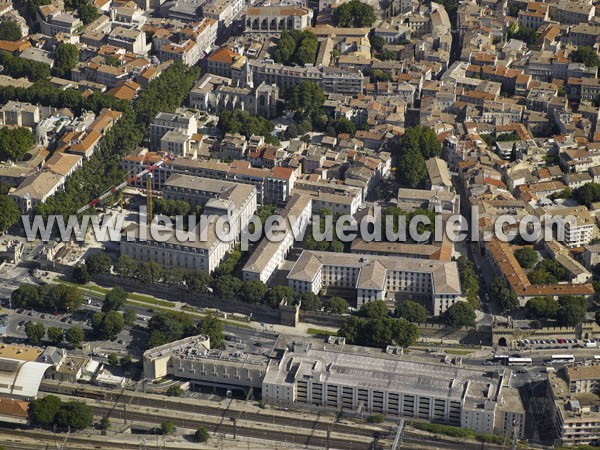 Photo aérienne de Avignon