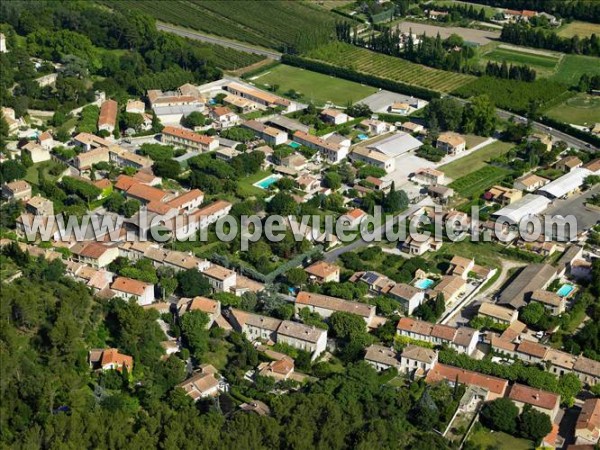 Photo aérienne de Barbentane