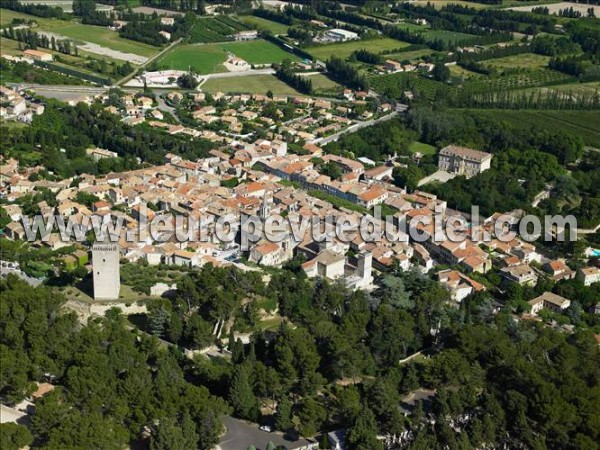 Photo aérienne de Barbentane