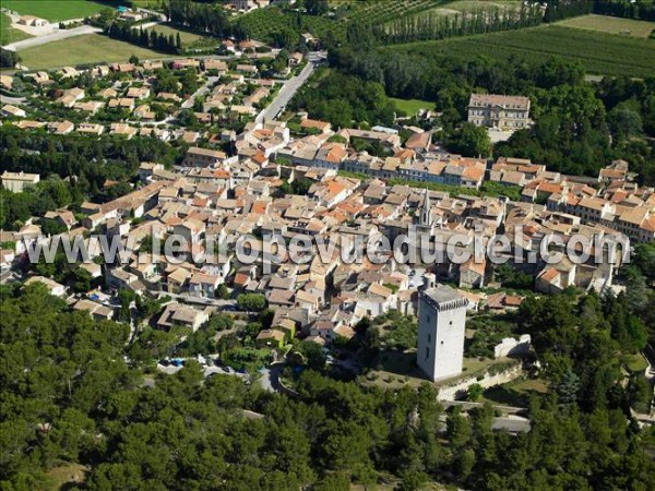 Photo aérienne de Barbentane