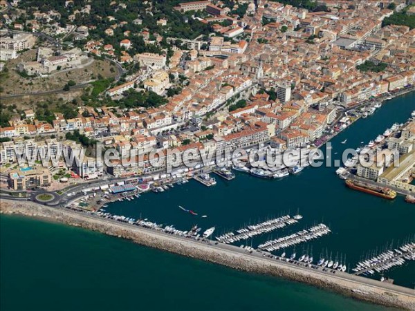 Photo aérienne de Sète