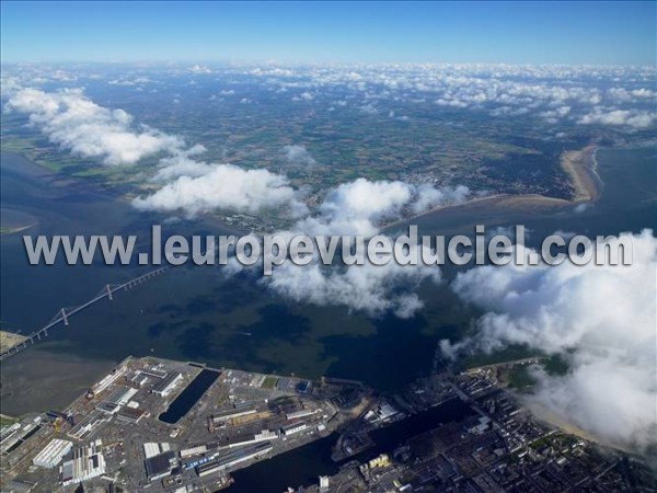 Photo aérienne de Saint-Nazaire