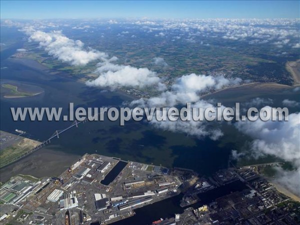 Photo aérienne de Saint-Nazaire