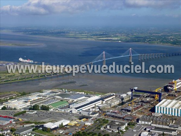 Photo aérienne de Saint-Nazaire