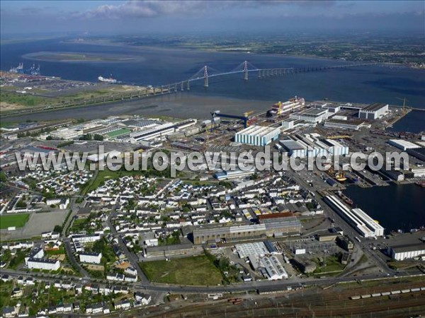 Photo aérienne de Saint-Nazaire