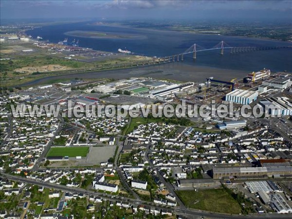 Photo aérienne de Saint-Nazaire