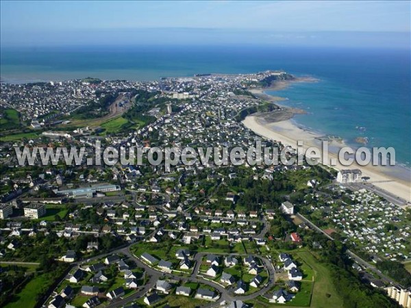 Photo aérienne de Donville-les-Bains