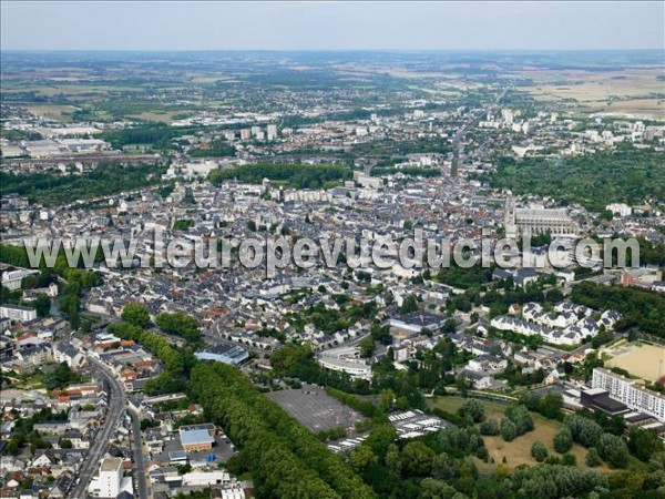 Photo aérienne de Bourges