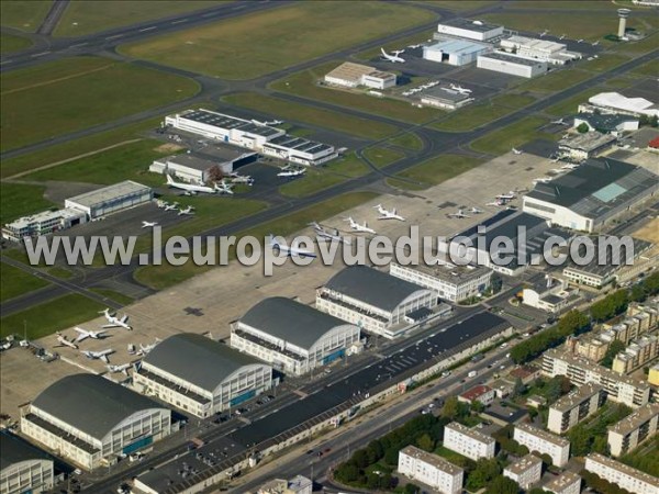 Photo aérienne de Le Bourget