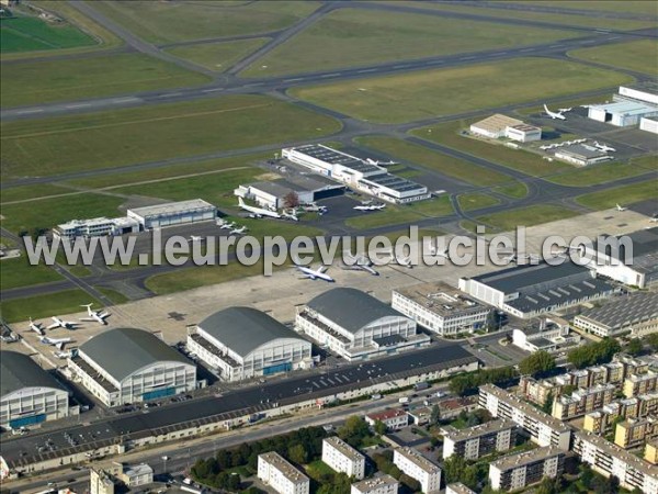 Photo aérienne de Le Bourget