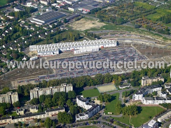 Photo aérienne de Villetaneuse