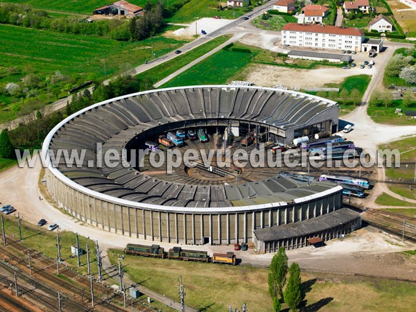 Photo aérienne de Chalindrey