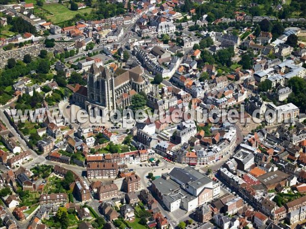 Photo aérienne de Noyon