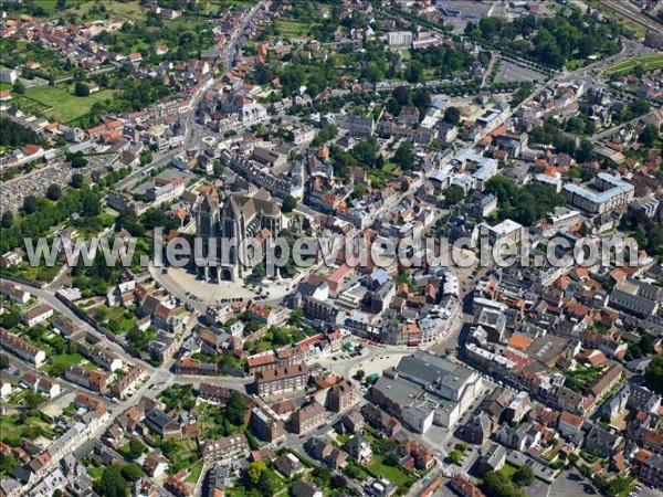 Photo aérienne de Noyon