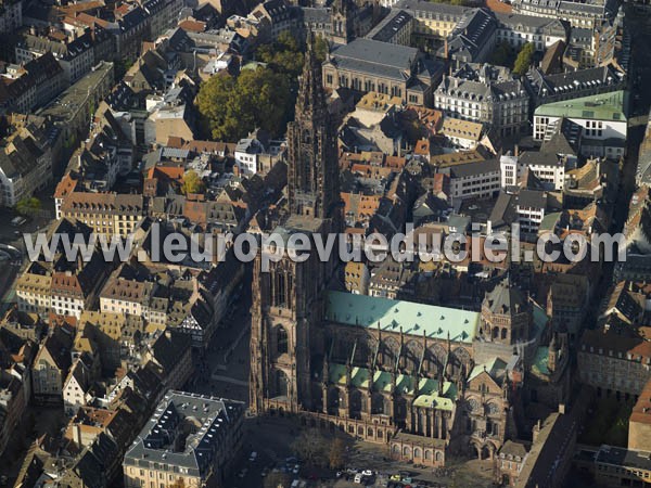 Photo aérienne de Strasbourg