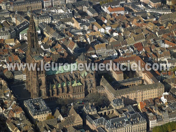 Photo aérienne de Strasbourg