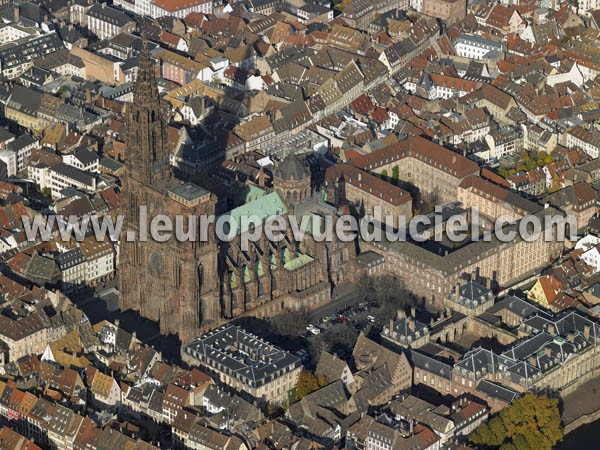 Photo aérienne de Strasbourg