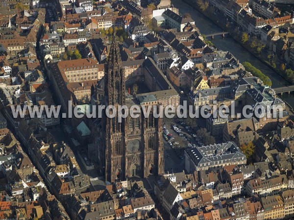 Photo aérienne de Strasbourg