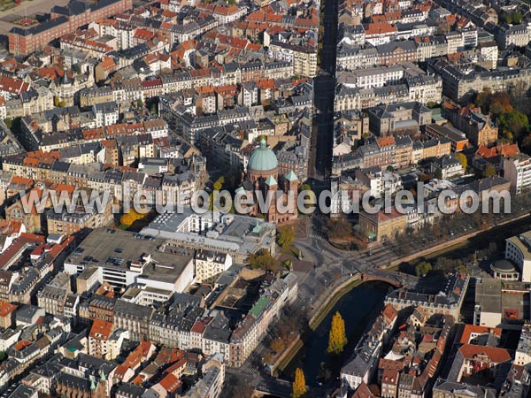 Photo aérienne de Strasbourg