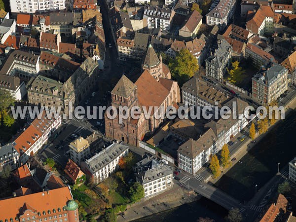 Photo aérienne de Strasbourg