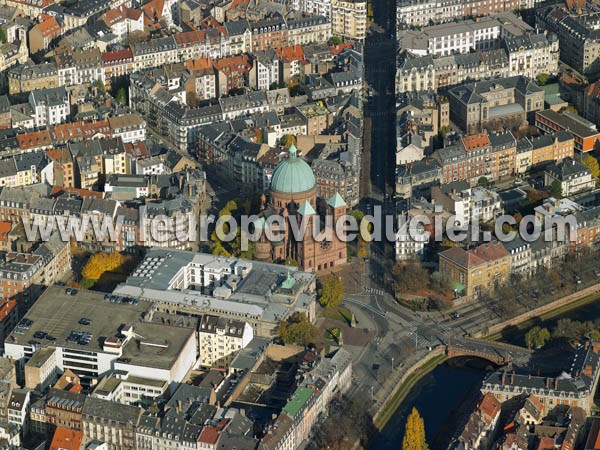 Photo aérienne de Strasbourg