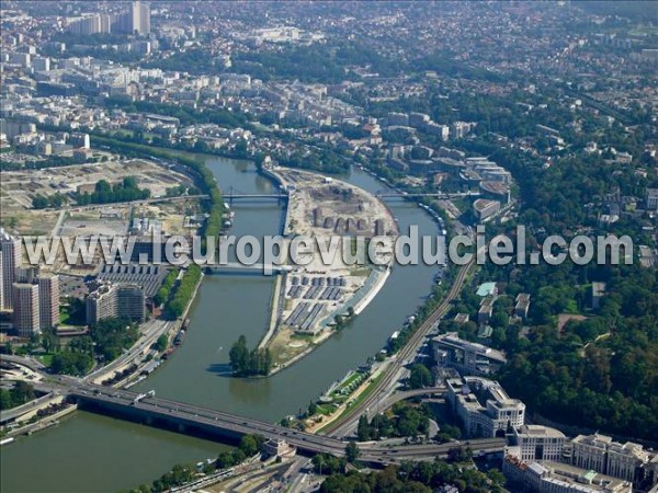 Photo aérienne de Boulogne-Billancourt