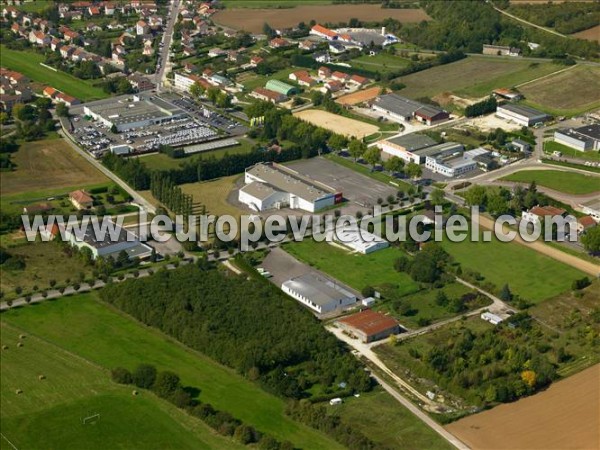 Photo aérienne de Verdun