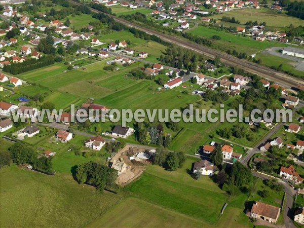 Photo aérienne de Champagney