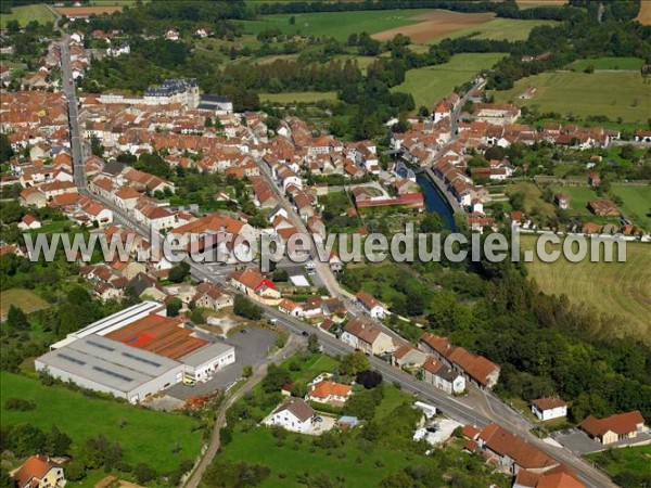 Photo aérienne de Champlitte