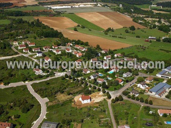 Photo aérienne de Champlitte